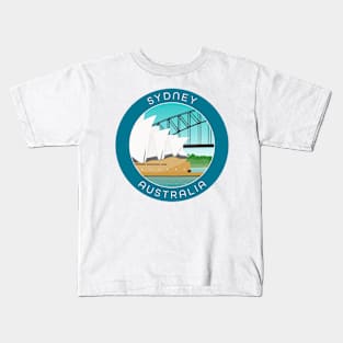 Sydney Australia Kids T-Shirt